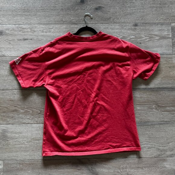Nike ACG Men's T Shirt Red USA Yosemite L Large $55 - Picture 2 of 2
